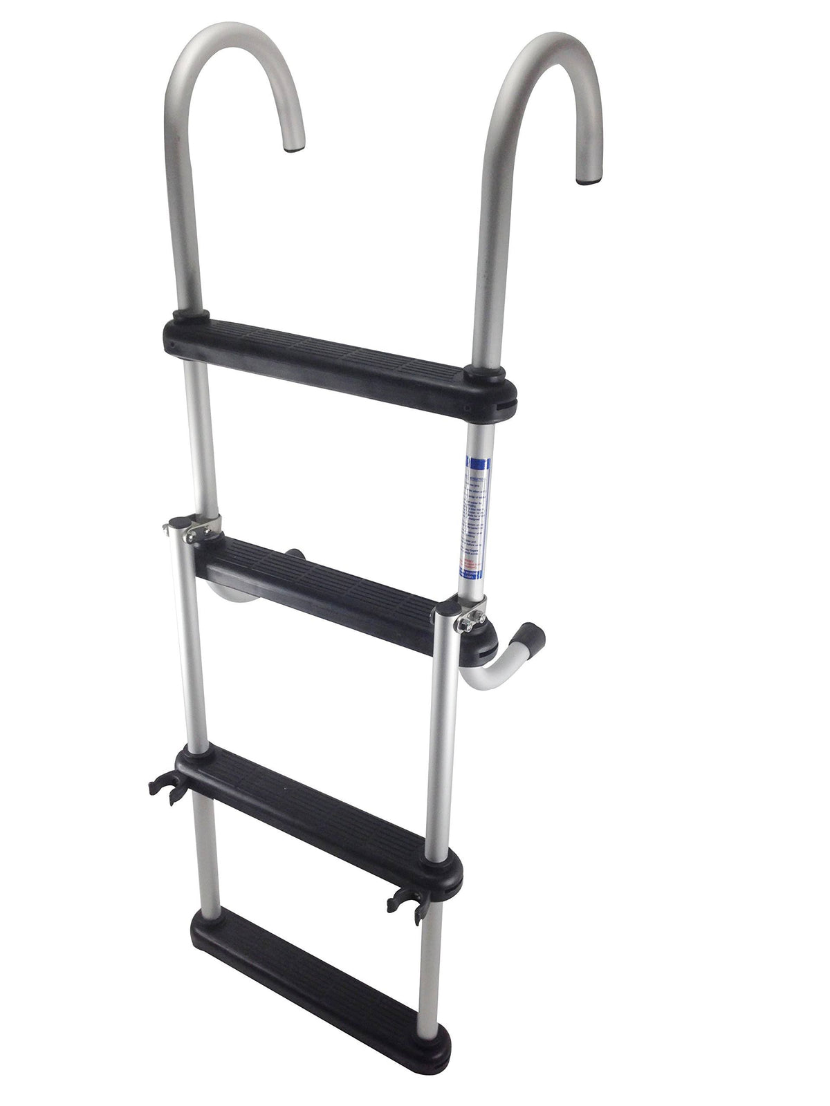 Folding 4 Steps Removable Aluminum Boarding Ladder X755