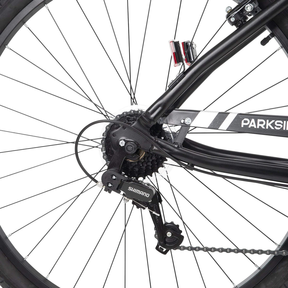 Matte Black 7-Speed Bike T2401