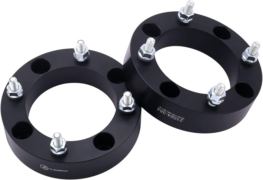 Black Forged 4x137 to 4x156 ATV Wheel Adapters 1.5 Inch Pack of 4 K32534
