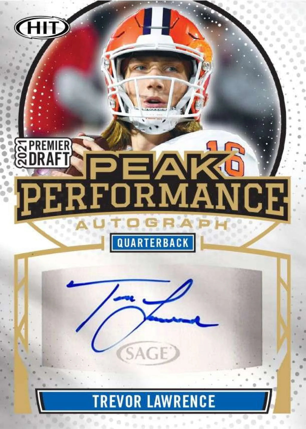 Football Trading Card Hobby Box 16 Packs I334