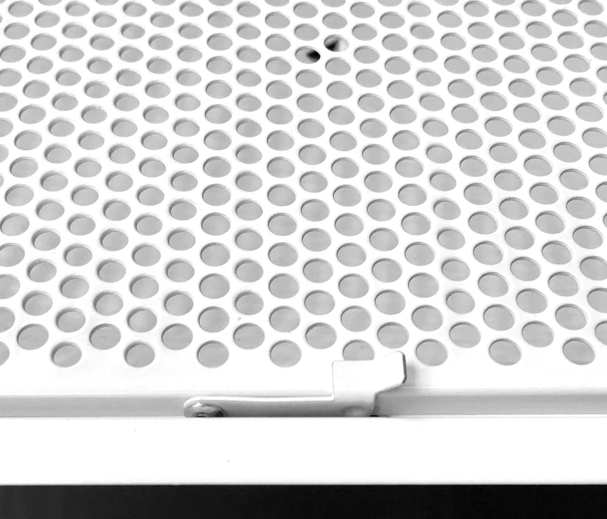 24 x 24 Perforated Return Grill with 12 Collar R4430