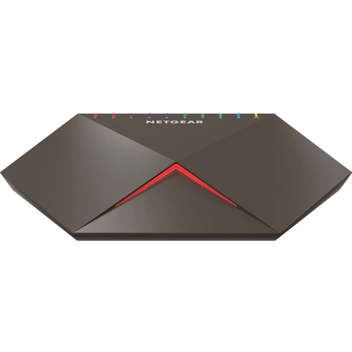 Black 10-Port Switch A1568