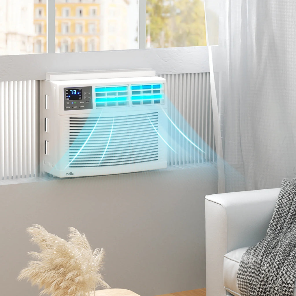 5,000 BTU Mechanical Window Air Conditioner with Multi-Speed Fan, White M60039