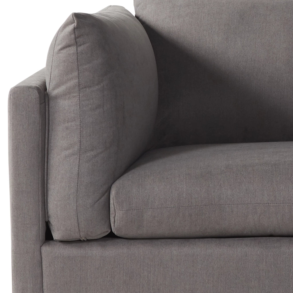 Carbon Gray 3-Piece Sofa and Cuddler Chair Set L8531