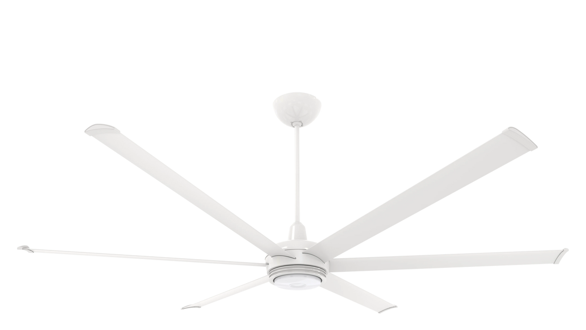 White 84 Ceiling Fan with Downlight LED Z62305