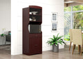 Grey Microwave Stand with 1 Drawer F714