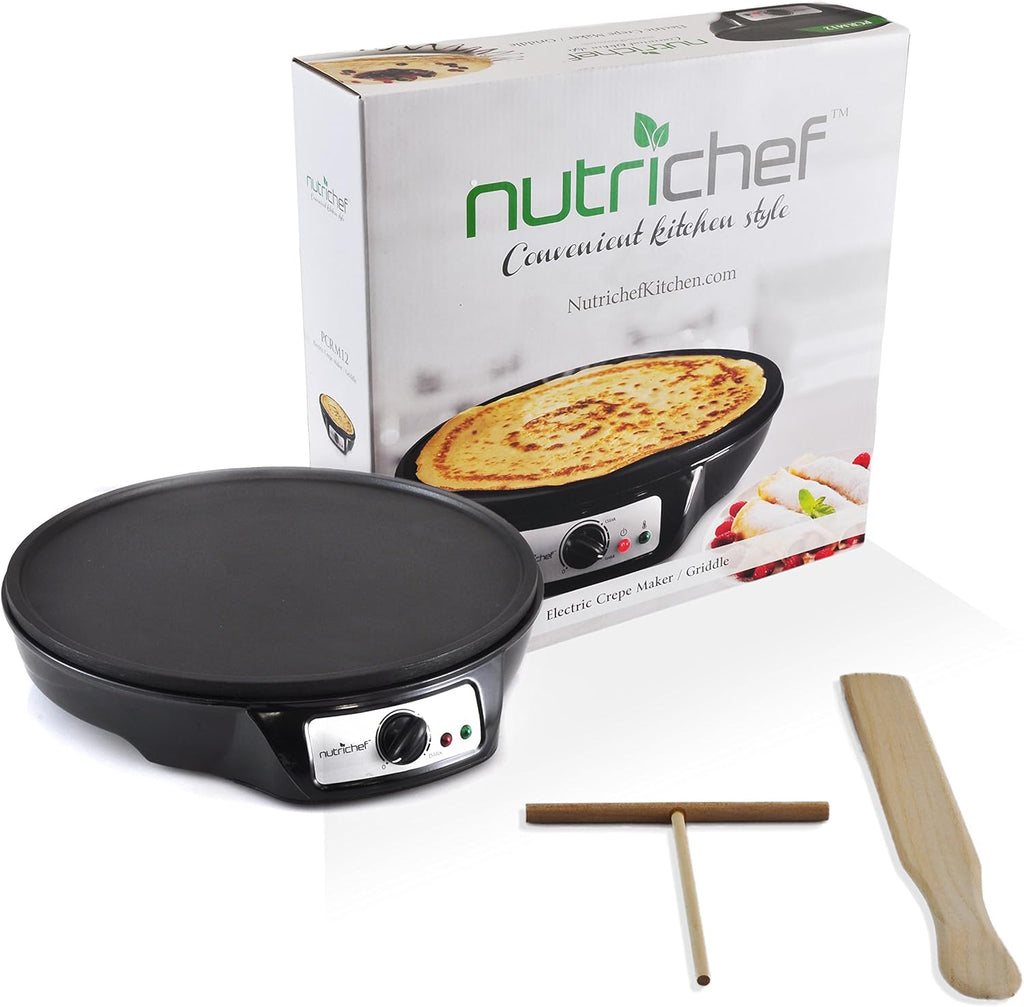 Electric Nonstick 12 Inch Griddle & Crepe Maker I515