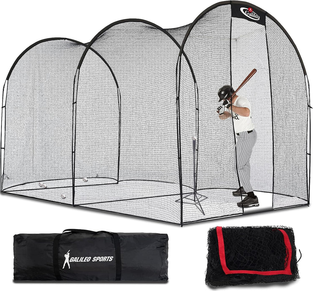 Portable Heavy Duty Baseball Softball Batting Cage Y45236