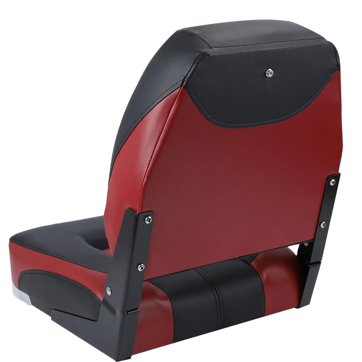 White/Charcoal Low Back Folding Boat Seat, 2 Seats H158632