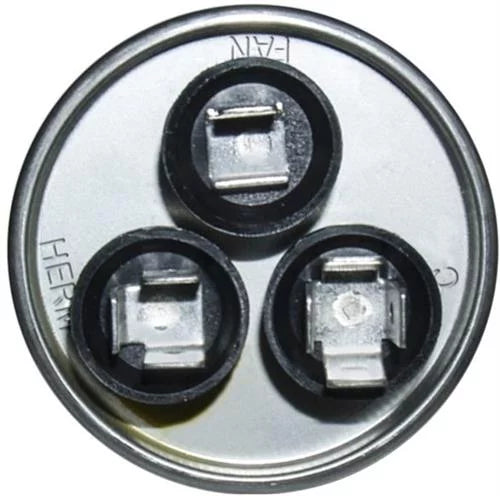 30/4 uF MFD 370 VAC Dual Round Replacement Capacitor Y657979