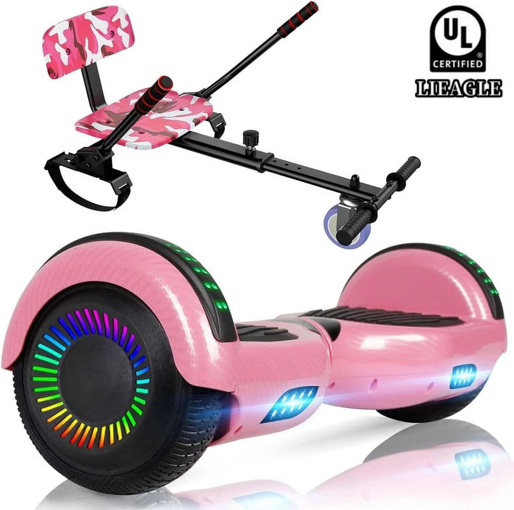 6.5 inch Self Balancing Hoverboard with Seat Attachment B871