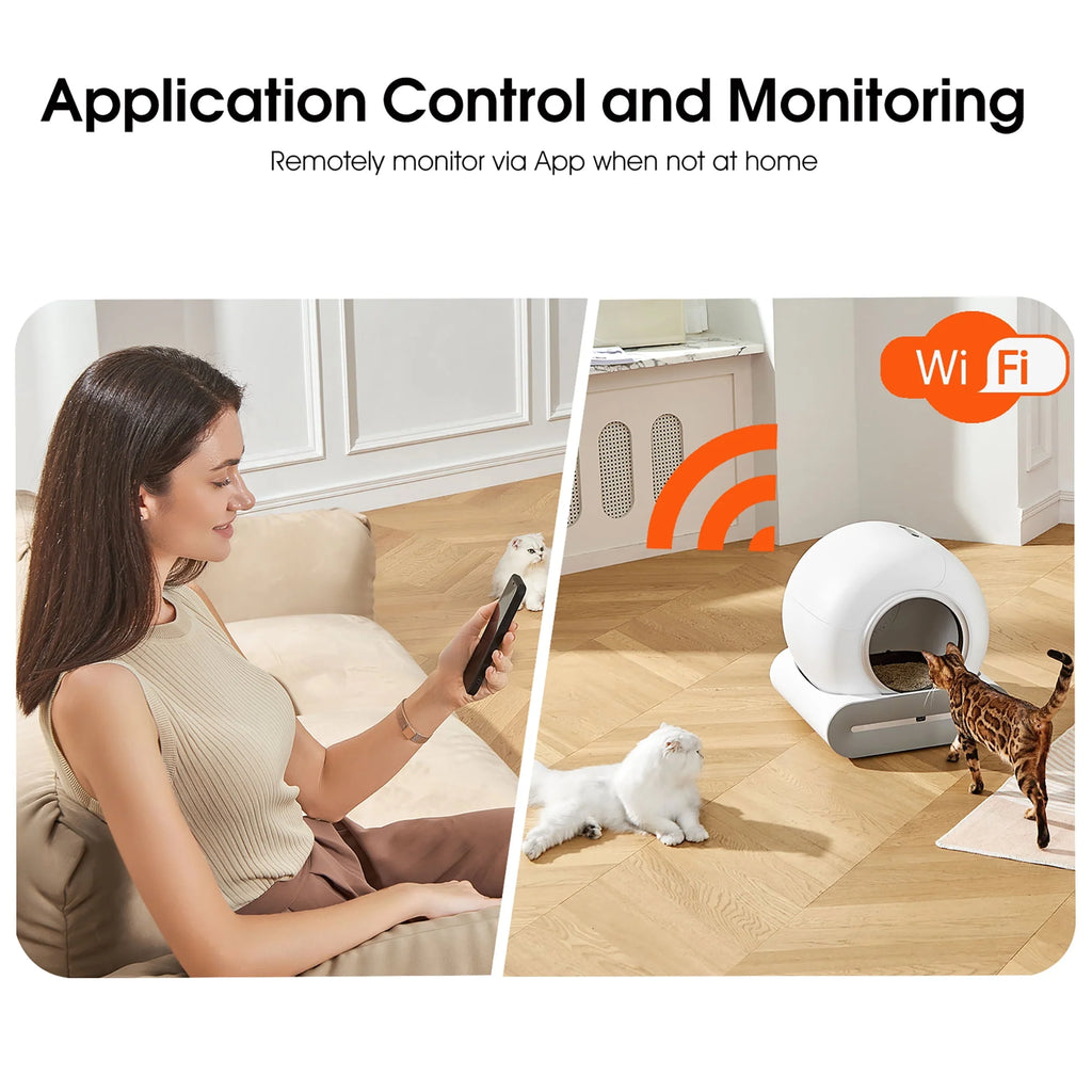 Automatic Self Cleaning Cat Litter Box Q872