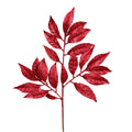 21" Burgundy Glitter Artificial Christmas Spray, 12 Sprays Q28952
