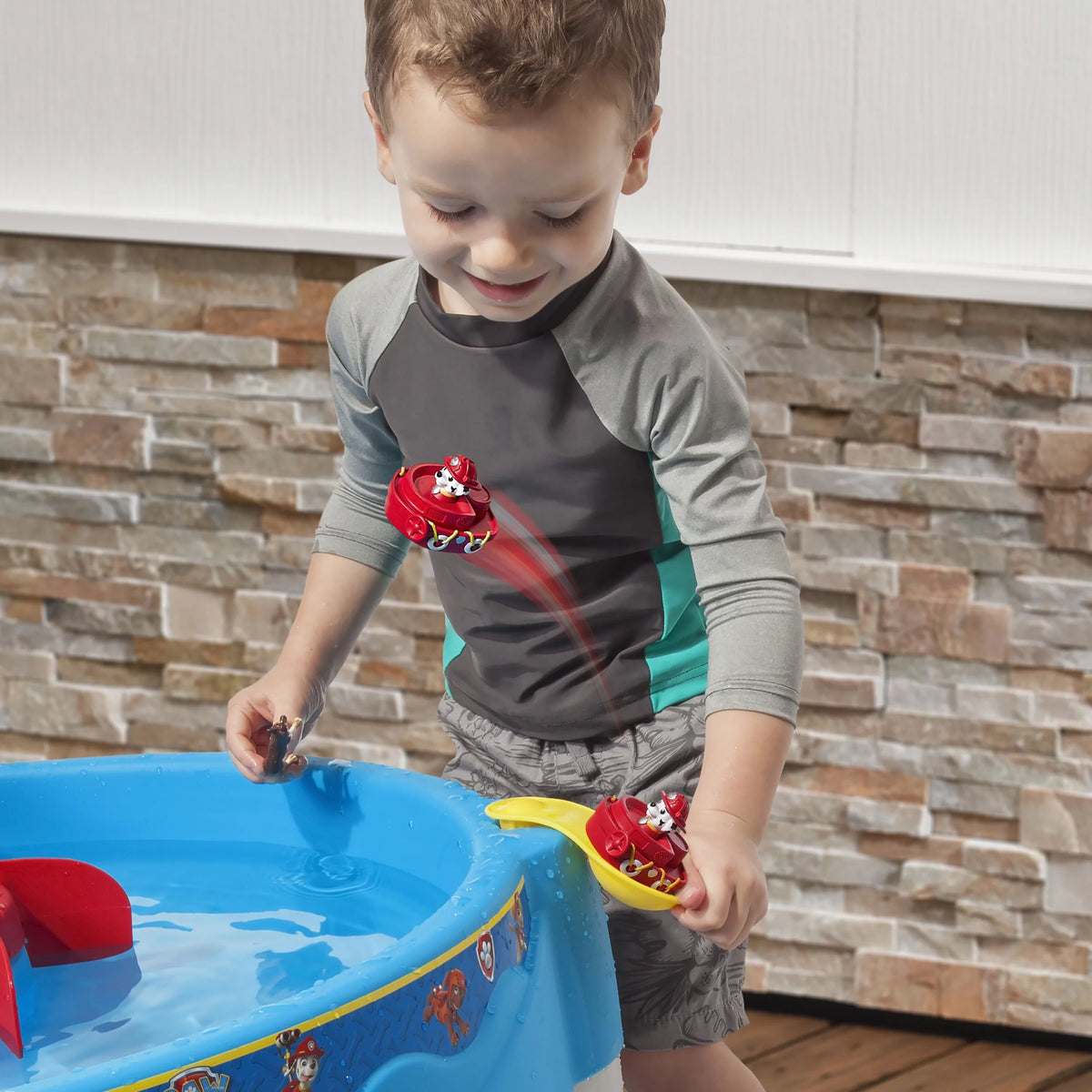 Blue Plastic Water Table J513219