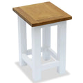 Solid Oak Wood End Table X644940