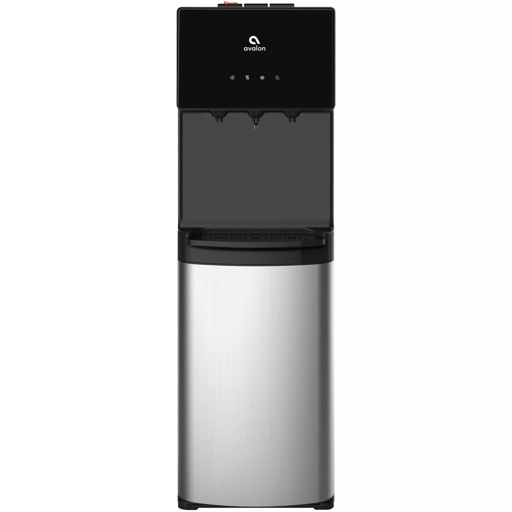 Bottom Load Water Cooler 3 Temp Stainless Black A597