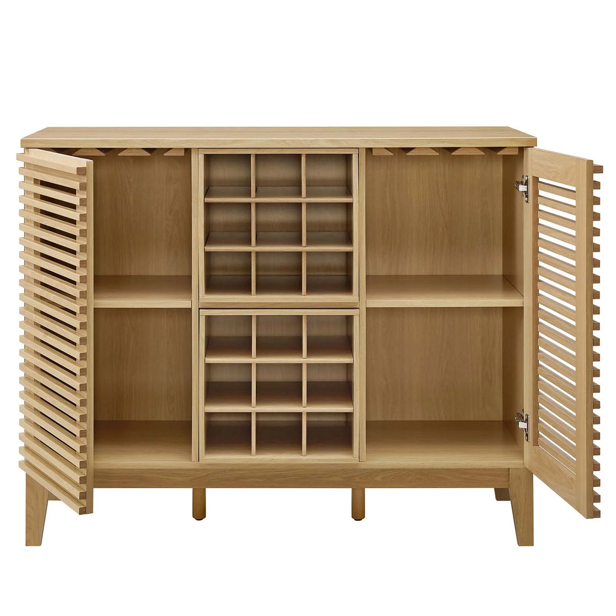 Oak Bar Cabinet I63665