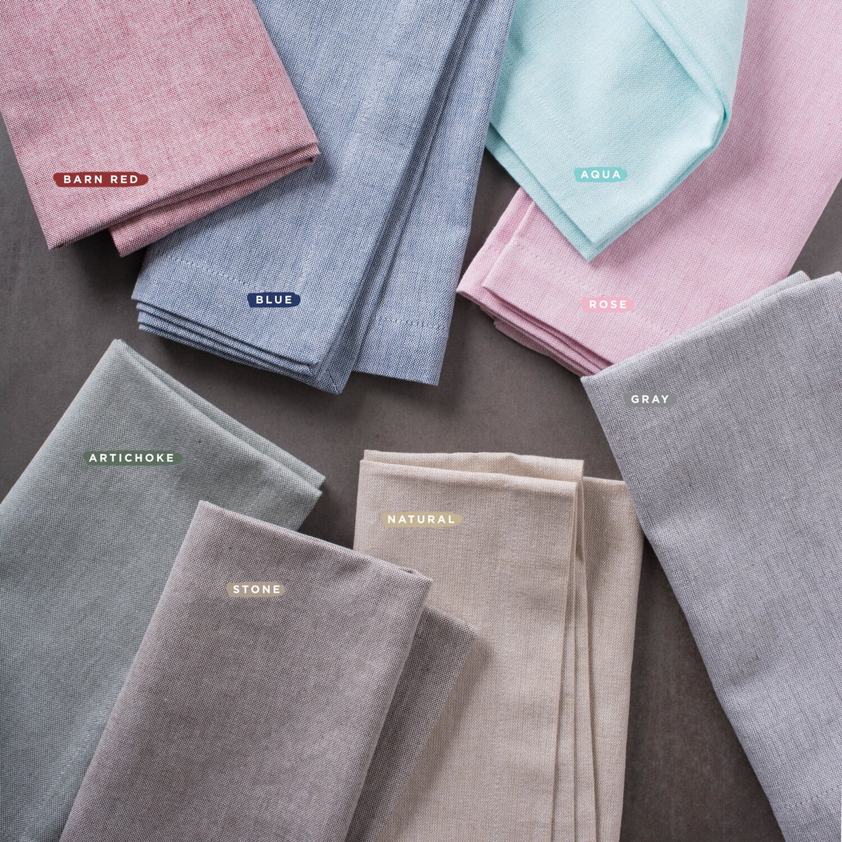 14x72" Cotton Chambray Table Runner B885