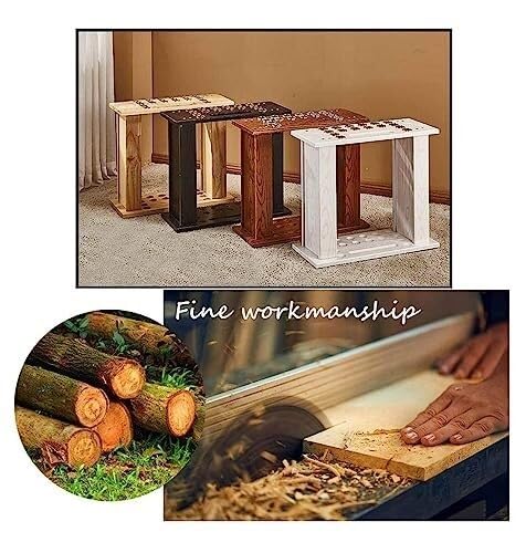 Wooden Billiards Cue Rack Stand Holds 16 Cues C6957