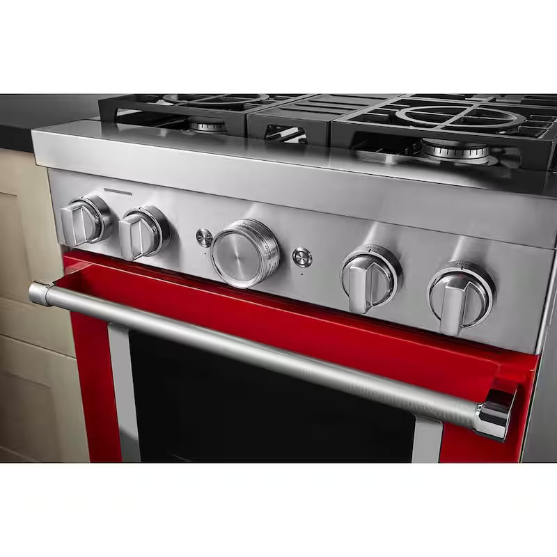 Passion Red Smart Gas Range with True Convection Z99128