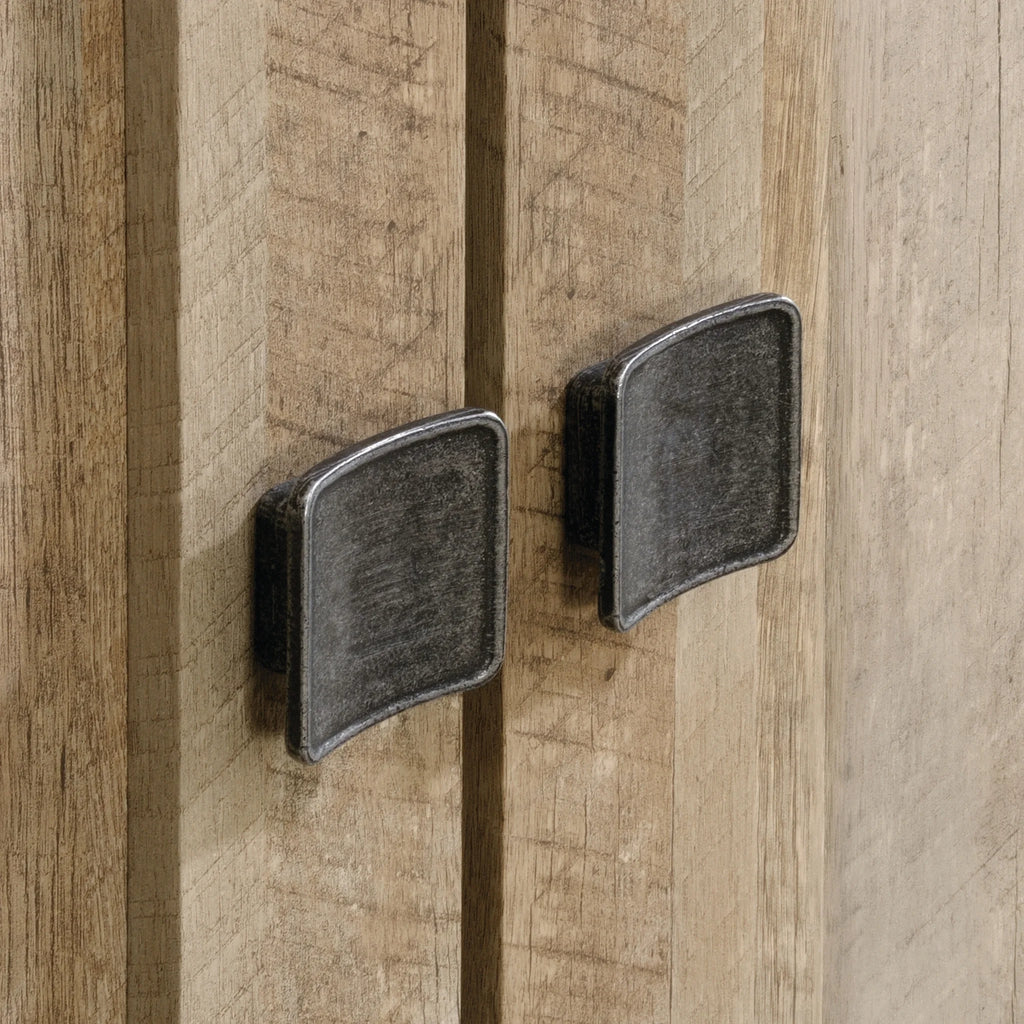 Lintel Oak Finish Storage Cabinet P17950