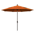 11 ft. Aluminum Double Vent Tilt Market Umbrella Z12551