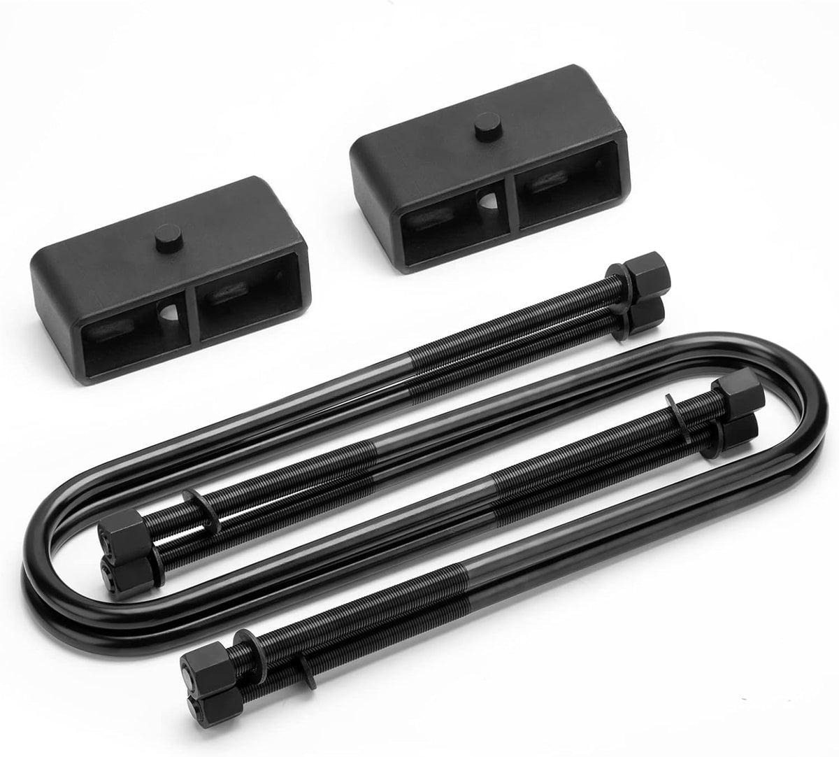 2 Inch Rear Lift Kit with Blocks and U-bolts Set I691173