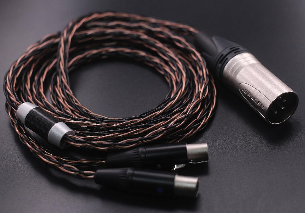 HiFi Replacement Headphones 4-pin XLR Balanced Male Audio Cable O878299