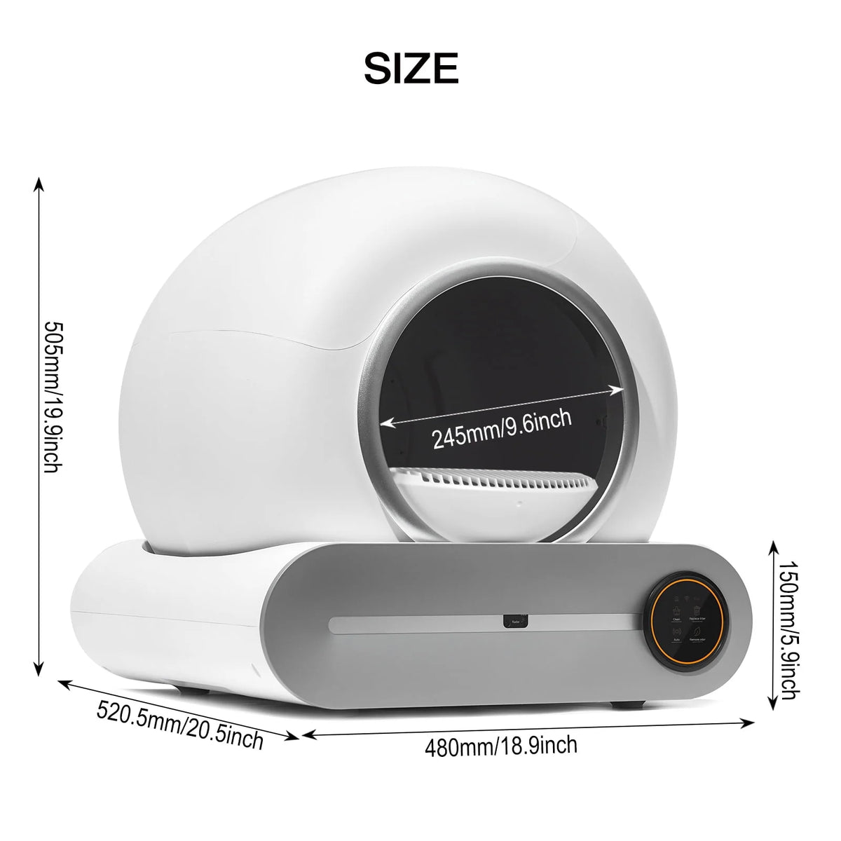 Automatic Self Cleaning Cat Litter Box Q872