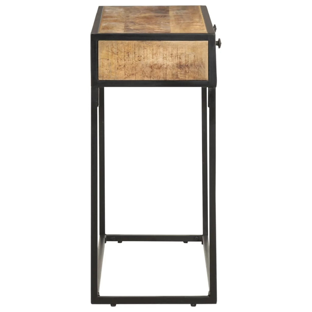 39.4"x13.8"x29.5" Solid Mango Wood Console Table X552037