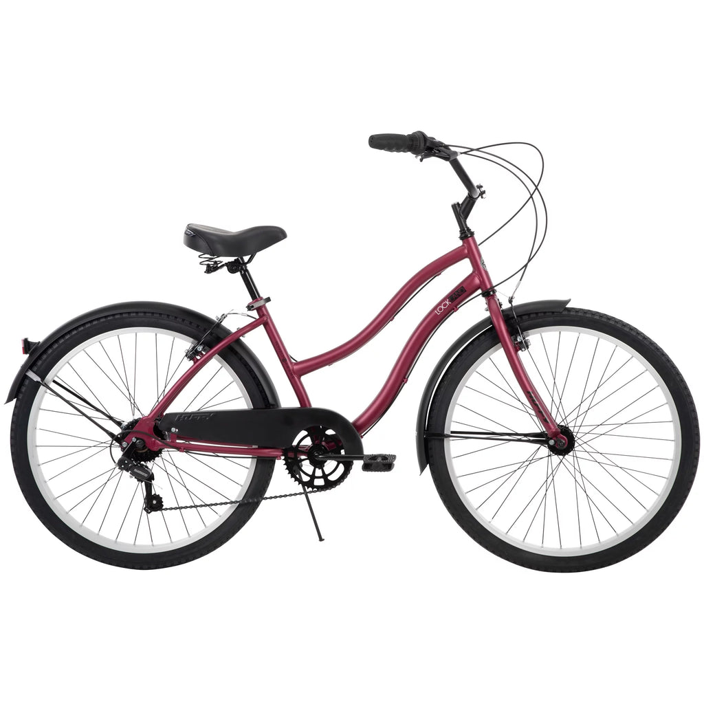 Pink 26-inch 7-speed Cruiser Bike U38311