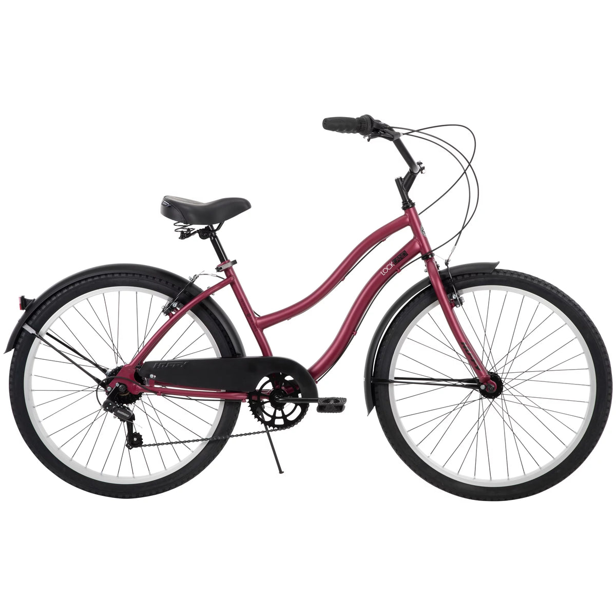 Pink 26-inch 7-speed Cruiser Bike U38311