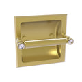 Recessed Toilet Paper Holder Satin Brass I3145