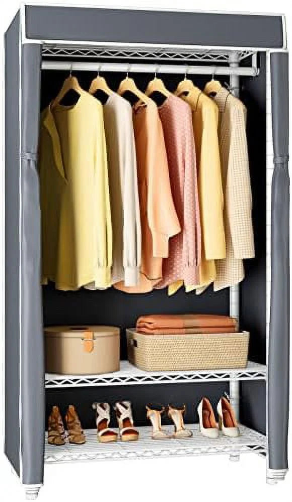 3 Tiers Garment Rack with Cover G1509