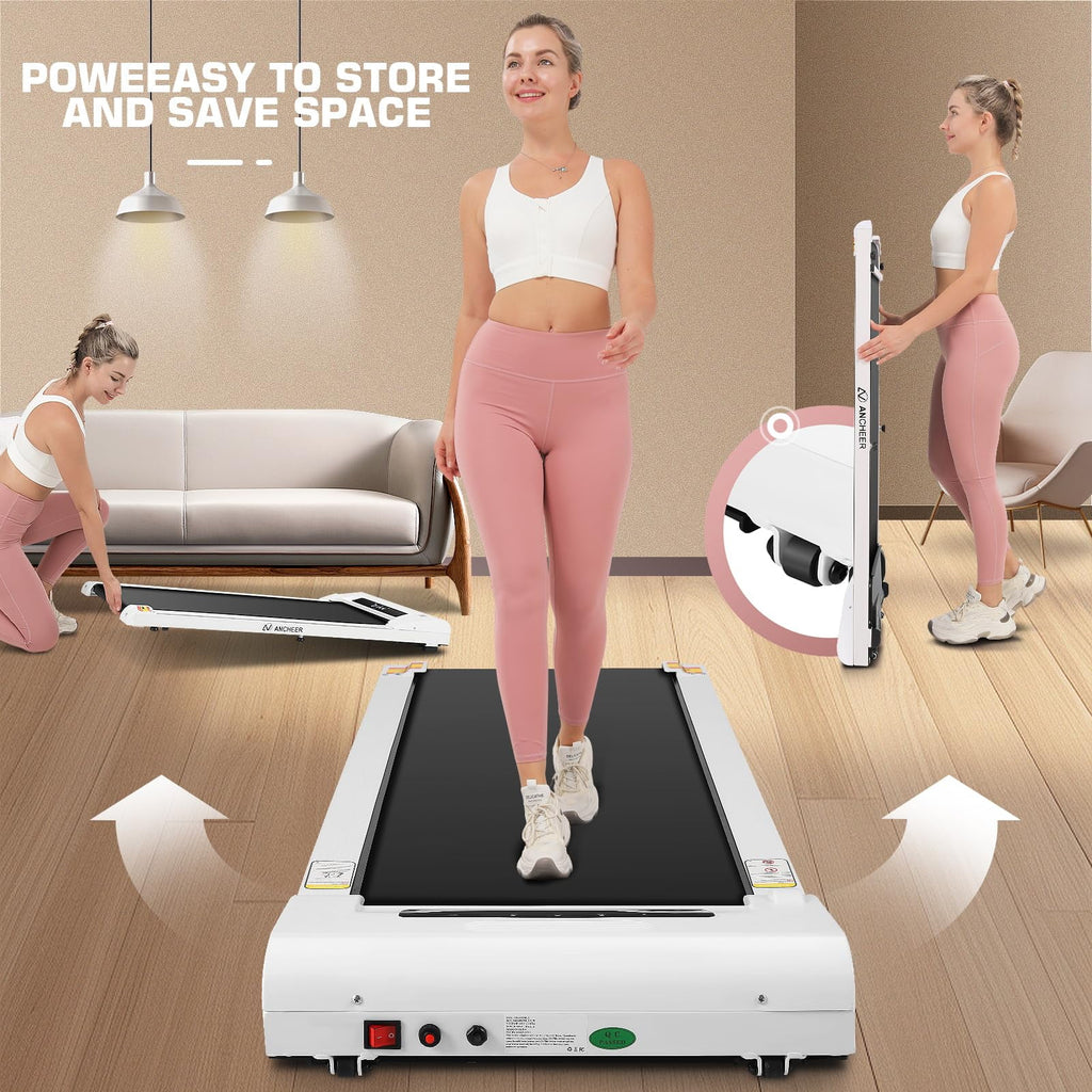 2.5HP Under Desk Treadmill with Remote Control E349