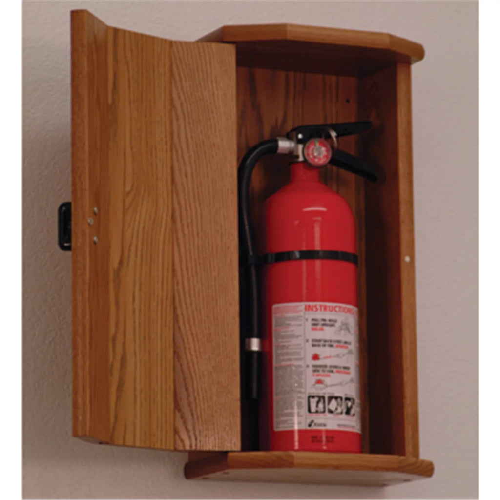 Wooden Mahogany Fire Extinguisher Cabinet L233315