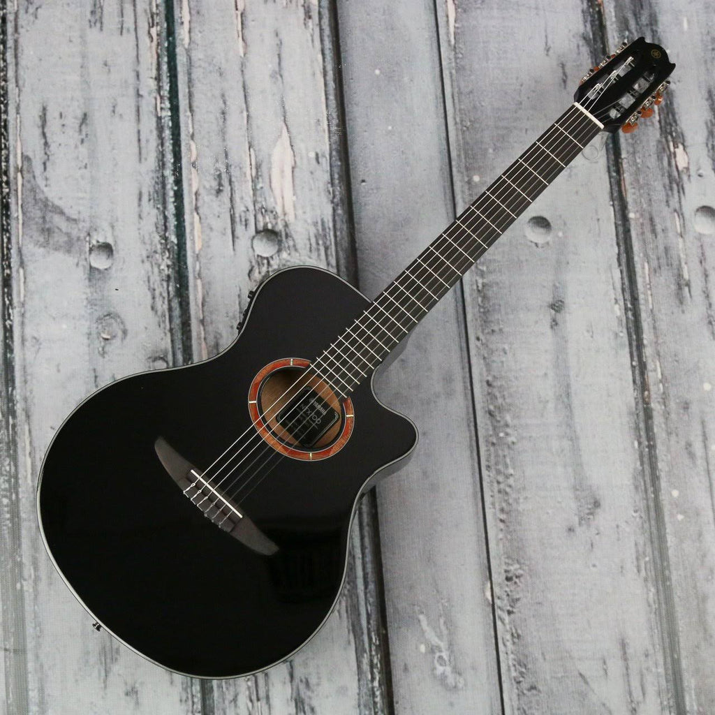 Black Acoustic-Electric Classical Guitar I661328
