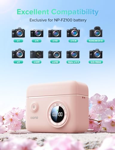 18W Fast Dual USB C Camera Battery Charger with Smart Digital Display G6816