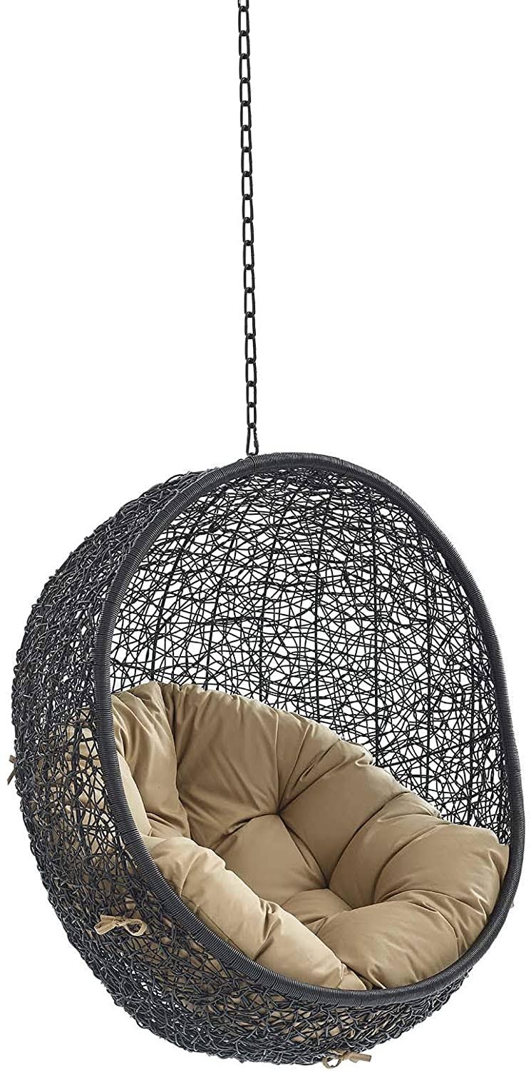 Black Outdoor Patio Lounge Chair K35378