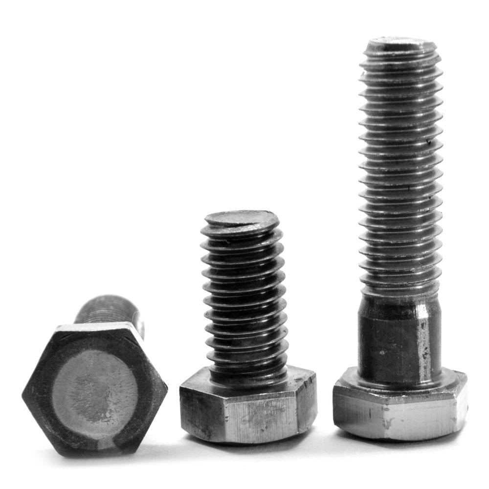 1/4x22-20 x 3 1/2x22 Coarse Thread Grade 2 Hex Cap Screw Low Carbon Steel Plain Finish H919