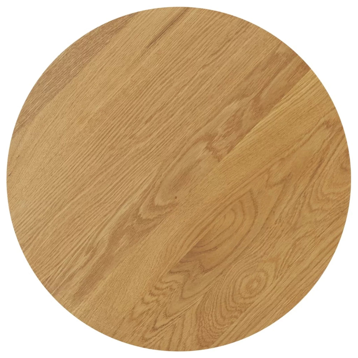 Oak Wood Side Table with Storage Shelf P837