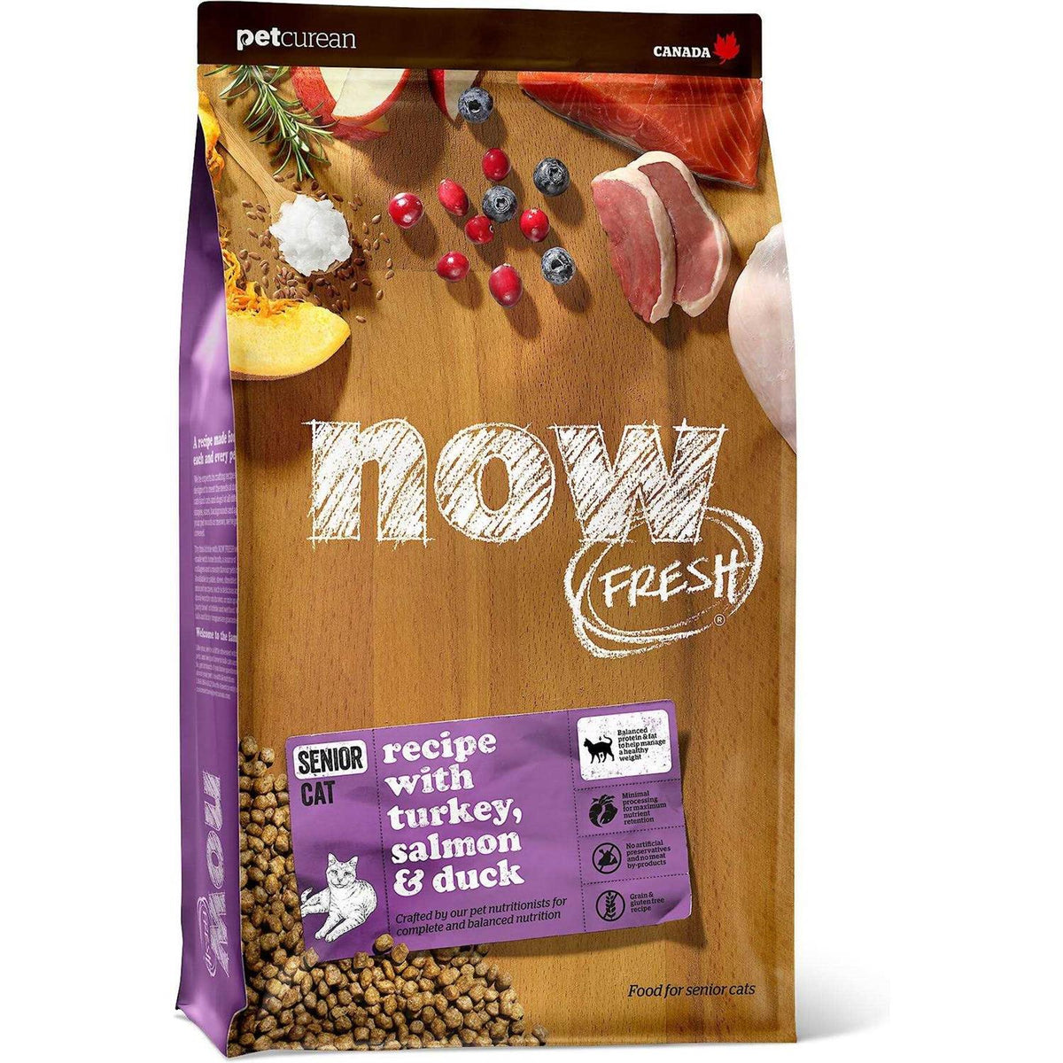 Grain-Free Senior Dry Cat Food Q7321