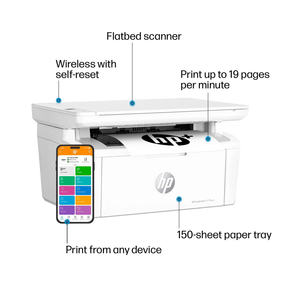 Wireless Black & White Laser Printer O93847