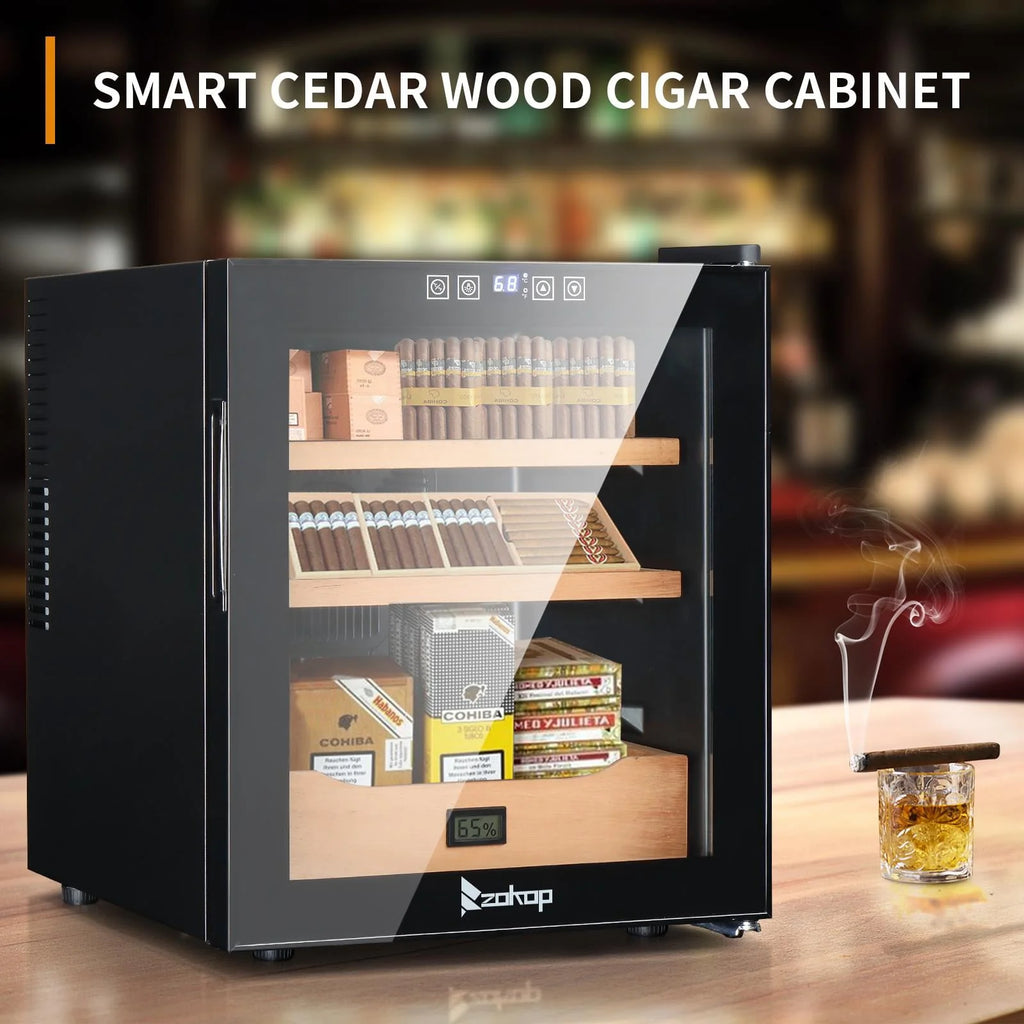 50L Electric Cigar Humidor with Cooling and Heating Q113