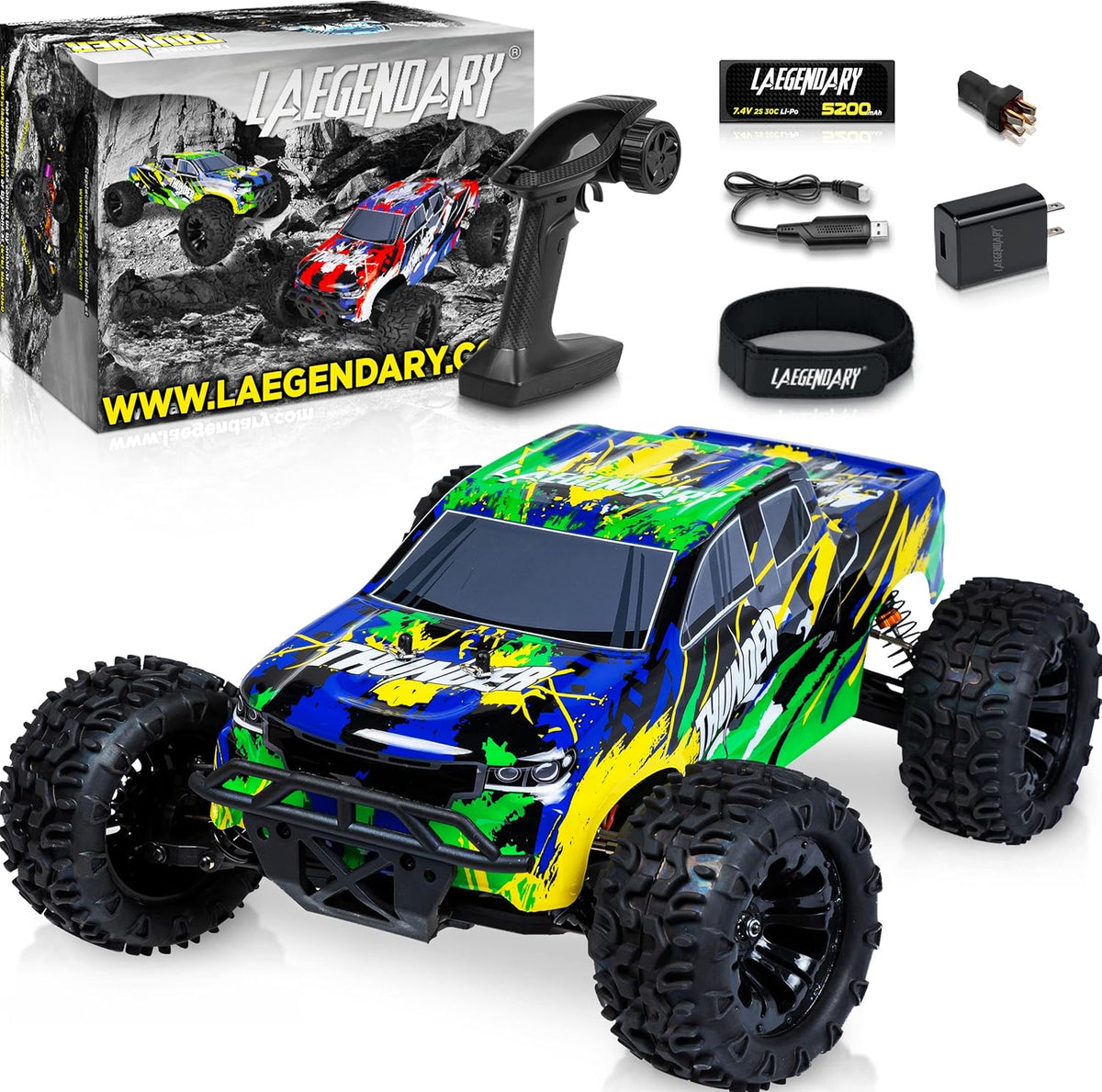 1:10 Scale Brushless 4x4 Off Road RC Monster Truck Z3672