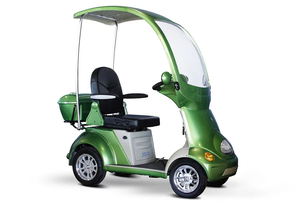 Green Mobility Scooter with Canopy D1803