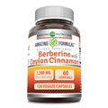 Berberine with Ceylon Cinnamon 1200 Mg 120 Veggie Capsules Supplement K69768