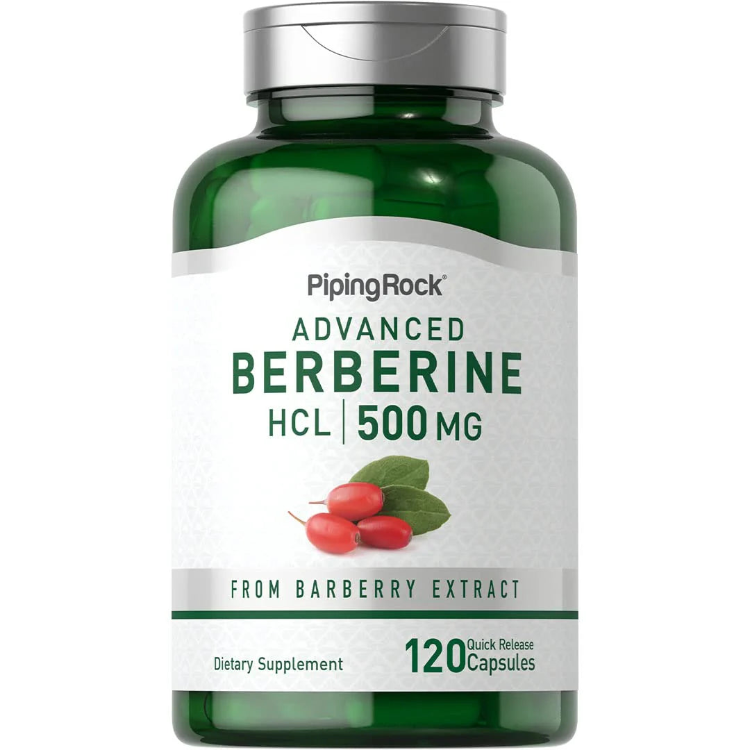 500mg Berberine Supplement 120 Capsules T164