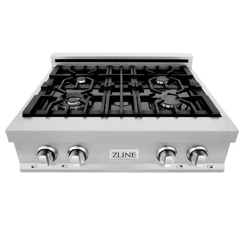 4 Burner Gas Cooktop with Griddle J333