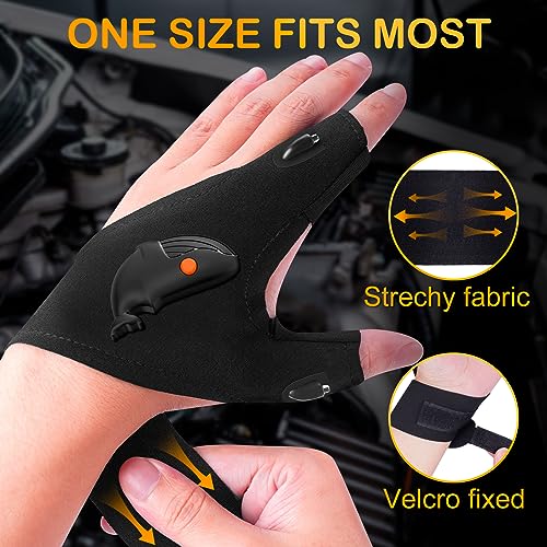 LED Flashlight Gloves Waterproof T502